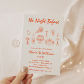 La Dolce Vita handgetekende repetitie diner Kaart