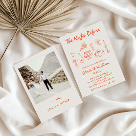 La Dolce Vita handgetekende repetitie diner Kaart