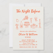 La Dolce Vita handgetekende repetitie diner Kaart (Voorkant)