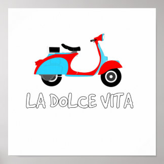"La Dolce Vita" Het zoete leven Poster