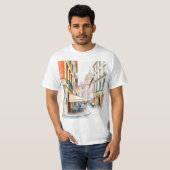 La Dolce Vita in Bologna: Piazza Maggiore T-shirt (Voorkant volledig)