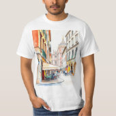 La Dolce Vita in Bologna: Piazza Maggiore T-shirt (Voorkant)