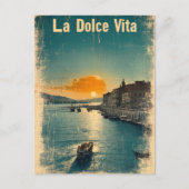 . La Dolce Vita - Inspired by 1960s Posters Briefkaart (Voorkant)