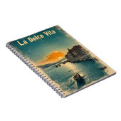 . La Dolce Vita - Inspired by 1960s Posters Notitieboek (Rechterzijde)