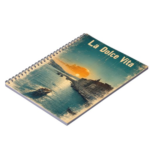 . La Dolce Vita - Inspired by 1960s Posters Notitieboek (Linkerzijde)