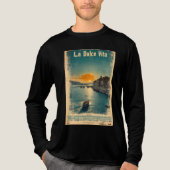 . La Dolce Vita - Inspired by 1960s Posters Tri-Blend Shirt (Voorkant volledig)