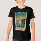 . La Dolce Vita - Inspired by 1960s Posters Tri-Blend Shirt (Voorkant)