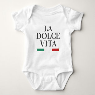 La Dolce Vita Italiaans Baby lichaam Romper