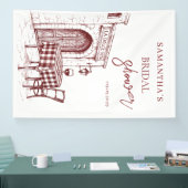La dolce vita Italiaans bruidsfeest  Spandoek (Beurs)