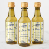 La Dolce Vita Italiaans Bruidsfeest  Wijn Etiket (Flessen)