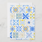 La Dolce Vita Italiaans Citroen elegent Vrijgezell Kaart (Achterkant)