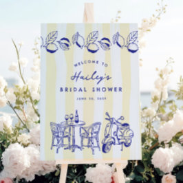 La Dolce Vita Italiaans citroen Vrijgezellenfeest  Poster