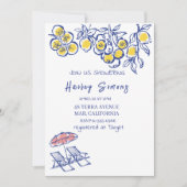 La Dolce Vita Italiaans Citroengeel Kaart (Voorkant)