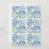 La Dolce Vita Italiaans Diner Thema Volwassen Verj Kaart (Achterkant)