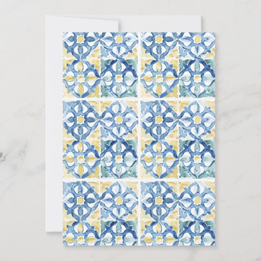 La Dolce Vita Italiaans Diner Thema Volwassen Verj Kaart (Achterkant)