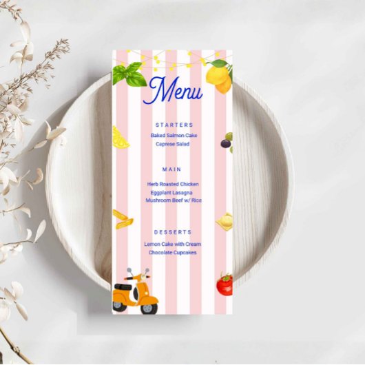 La Dolce Vita Italiaans Feest Menu