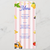 La Dolce Vita Italiaans Feest Menu (Voorkant)