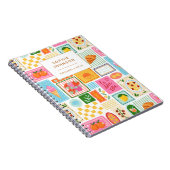 La Dolce Vita Italiaans Frans Gepersonaliseerd Kle Notitieboek (Rechterzijde)