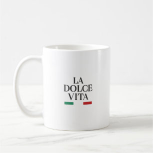 La Dolce Vita Italiaans koffie mok