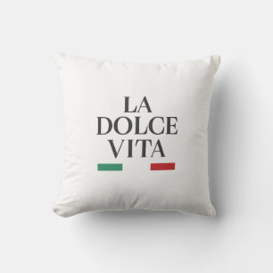 La Dolce Vita Italiaans Sierkussen