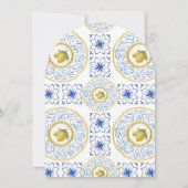 "La Dolce Vita" Italiaans Vrijgezellenfeest Kaart (Achterkant)