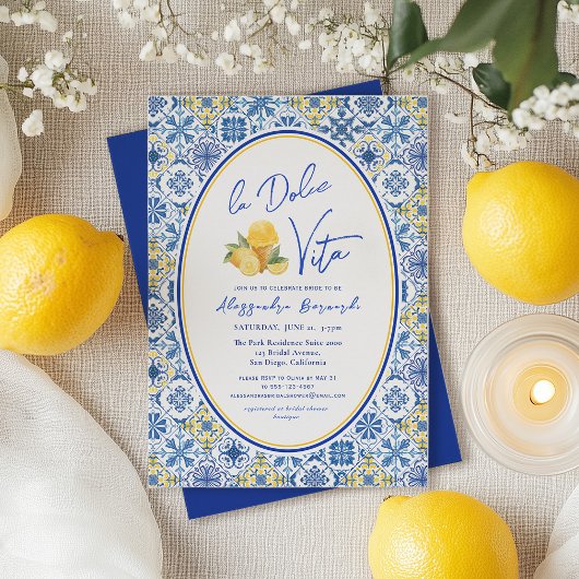 La Dolce Vita Italiaans Vrijgezellenfeest Kaart