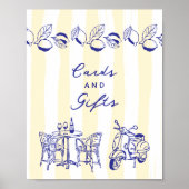 "La Dolce Vita" Italiaans Vrijgezellenfeest Kaarte Poster (Voorkant)