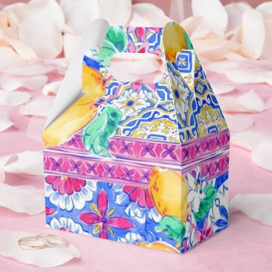 La Dolce Vita Italiaanse citroen Bedankdoosjes (Huwelijk)