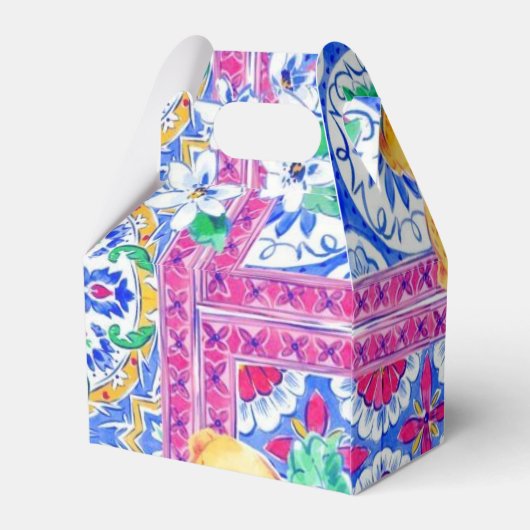 La Dolce Vita Italiaanse citroen Bedankdoosjes (Achterkant)