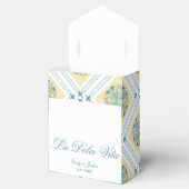 La Dolce Vita Italiaanse citroen bruiloft Bedankdoosjes (Geopend)