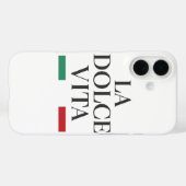 La Dolce Vita Italiaanse i-Phone Case (Achterkant (horizontaal))