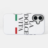 La Dolce Vita Italiaanse i-Phone Case iPhone 16 Hoesje (Achterkant horizontaal)