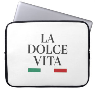 La Dolce Vita Italiaanse laptophoes Laptop Sleeve