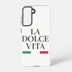 La Dolce Vita Italiaanse Samsung Telefoonhoes Galaxy Hoesje