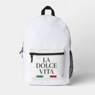 La Dolce Vita Italiaanse stijl rugzak