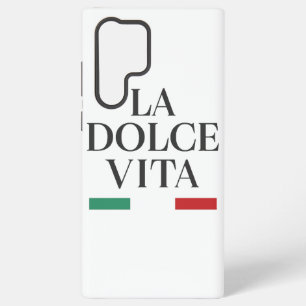 La Dolce Vita Italiaanse telefoonhoes Samsung Galaxy Hoesje