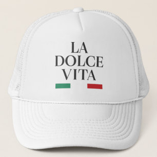 La Dolce Vita Italiaanse trucker hoed Trucker Pet