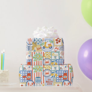 La Dolce Vita Italiaanse Zomer Citroenen Mediterra Cadeaupapier