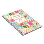 La Dolce Vita Italian French Personalized Colorful Notitieboek (Rechterzijde)