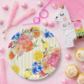 La dolce vita Italian Lemon Summer Vrijgezellenfee Papieren Bordje (Feest)