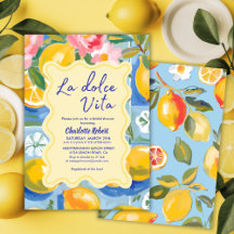 La dolce vita Italian Lemon Vrijgezellenfeest
