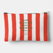 La Dolce Vita Italië Bestemmingen Red Cabana Strip Etui (Achterkant)