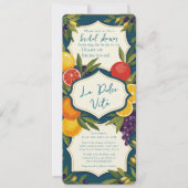 La Dolce Vita Italy Bridal Shower Kaart (Voorkant)