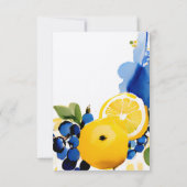 La Dolce Vita- kaartjes  Bedankkaart (Achterkant)