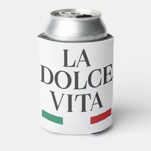 La Dolce Vita Koelbox – Italiaans geïnspireerde ve Blikjeskoeler (Blikje Achterkant)