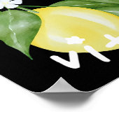 La Dolce Vita La Dolce Bride Italië Citroen Passen Poster (Hoek)