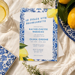 La Dolce Vita Lemon Bachelorette-weekend  Kaart