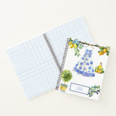 La Dolce Vita Lemon Blue Italië Notitieboek (Binnen)