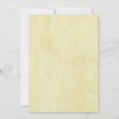 La Dolce Vita Lemon Bridal Shower Invitation Kaart (Achterkant)