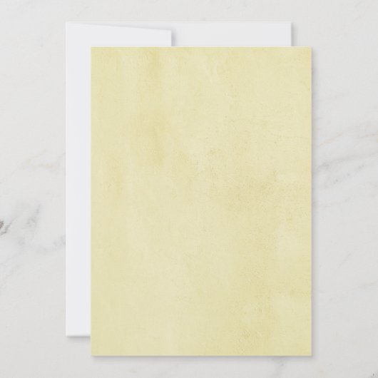 La Dolce Vita Lemon Bridal Shower Invitation Kaart (Achterkant)